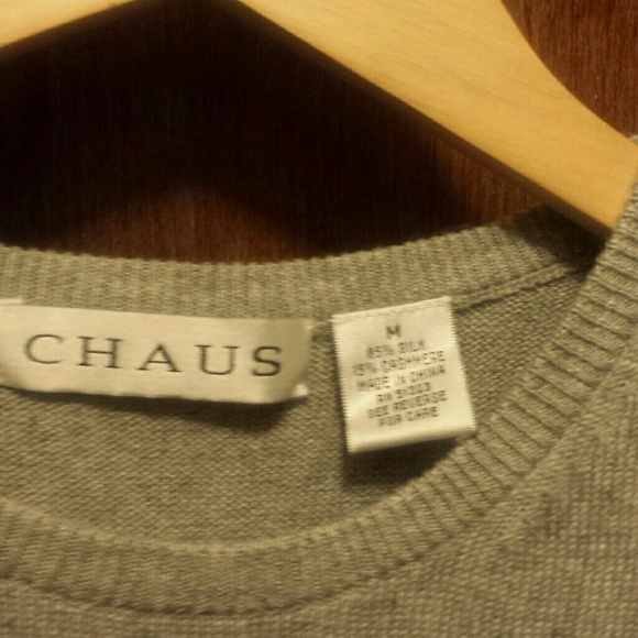 Chaus, short sleeve, 85% Silk, 15% Cashmere sweate - Picture 3 of 3